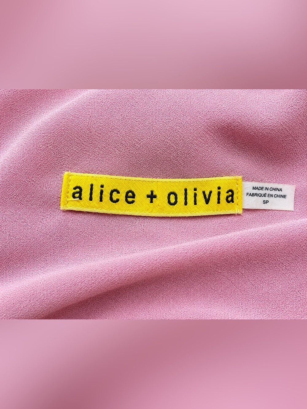 Alice + Olivia Coral Pink Spaghetti Strap High-Low Maxi Dress - Picture 4 of 5
